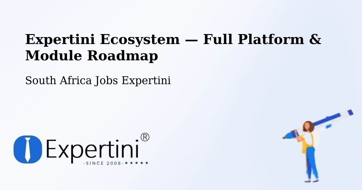 Expertini Ecosystem — Full Platform & Module Roadmap – Kokstad